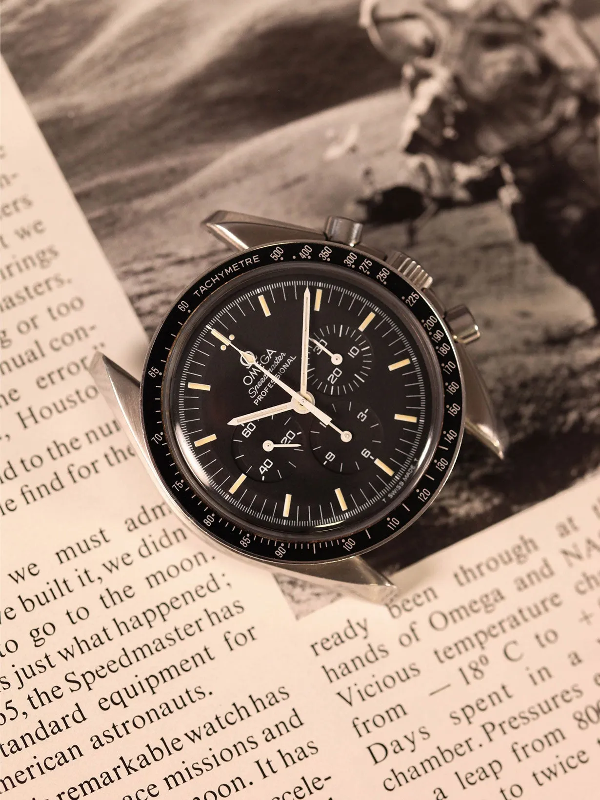 1989 Omega Speedmaster 145.022 with papers