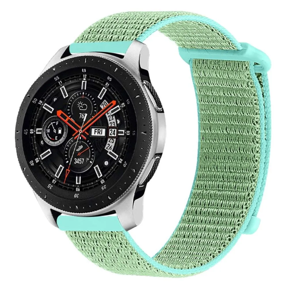 22mm Samsung Galaxy Watch 3 (45mm) / Watch (46mm) / Gear S3 nylon watch strap - Green