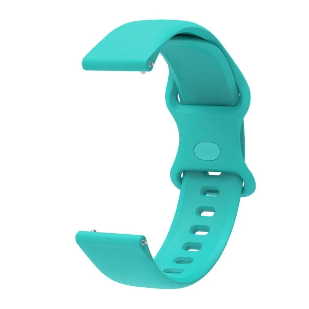 22mm Universal comfortable silicone watch strap - Green