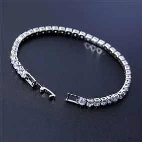 4.0mm Zircon Crystal Bracelet