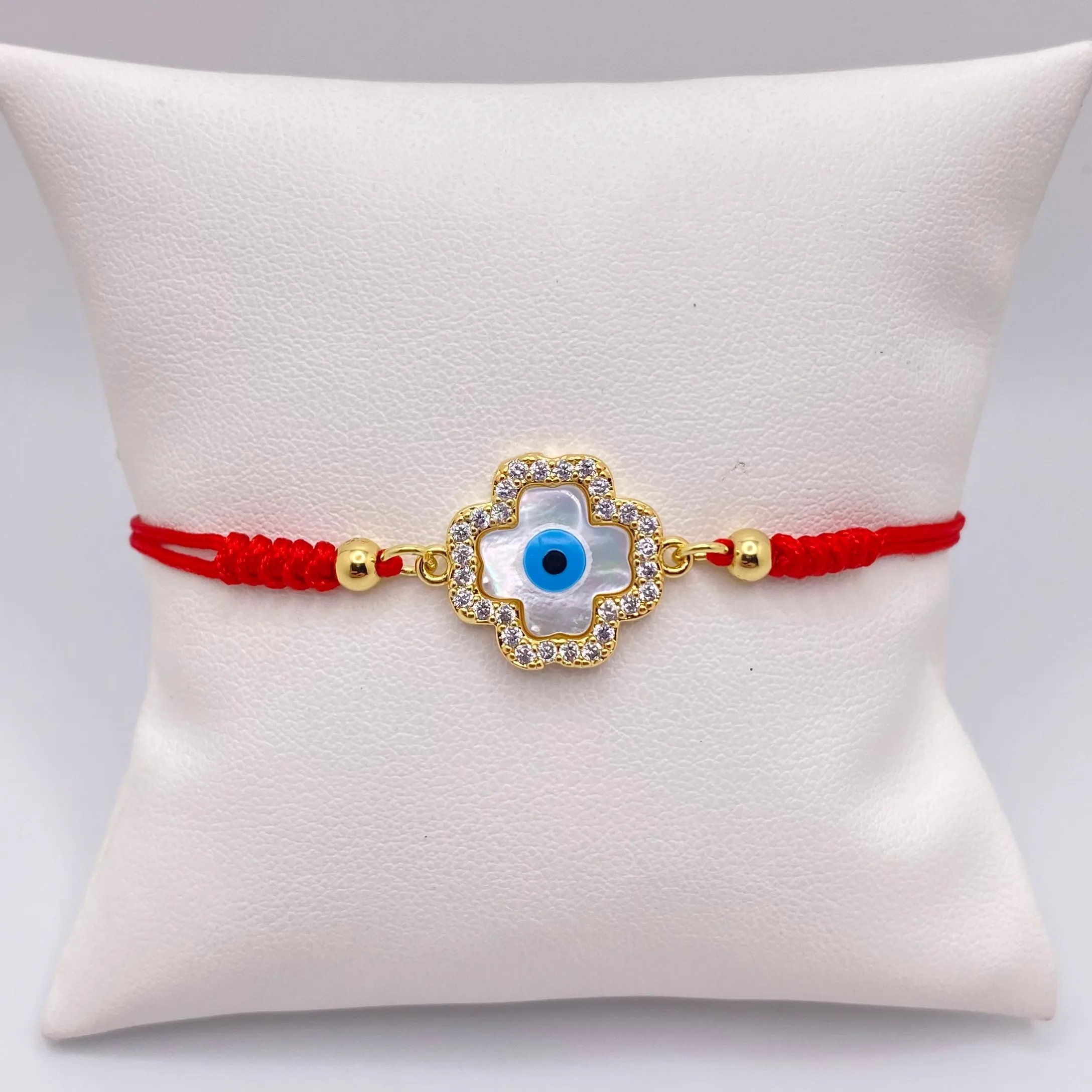 Adjustable Four Side Evil Eye Bracelet 09