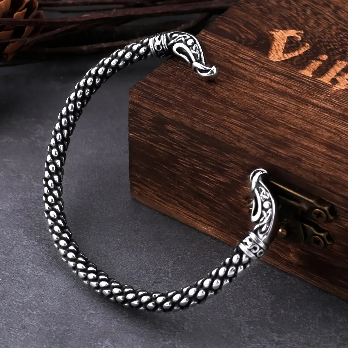 Adjustable Nordic Viking Bracelet