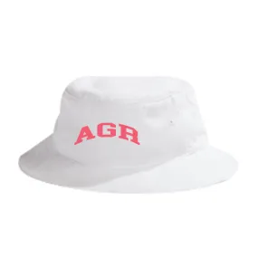 AGR Beach Day White bucket hat