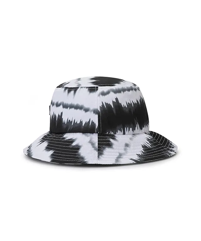 ANEW Wave Tie Dye Bucket Hat - Black