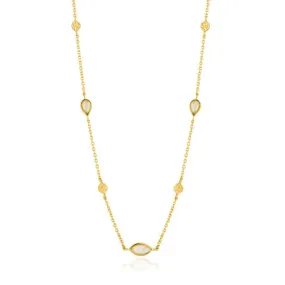 Ania Haie Kyoto Mineral Glow Opal Gold Necklace