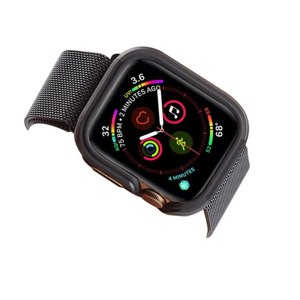 Apple Watch 40mm aluminum alloy   TPU cover - Black