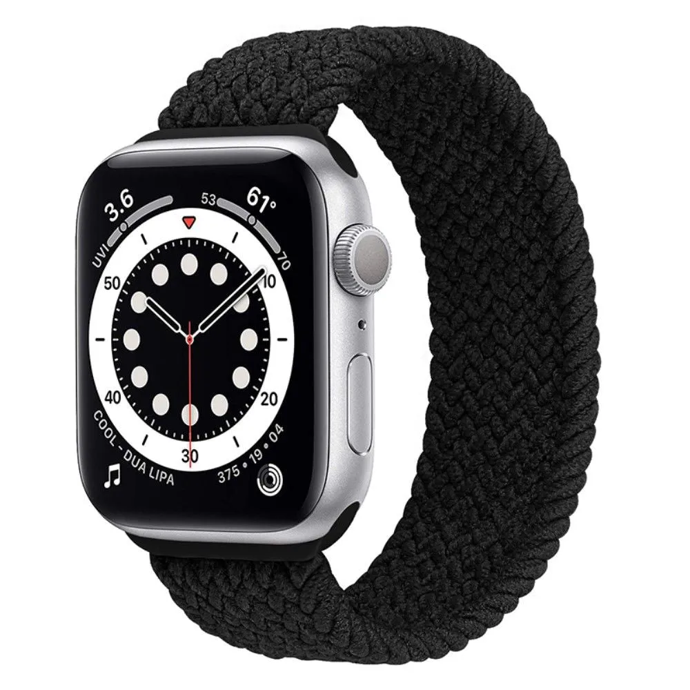 Apple Watch (41mm) elastic watch strap - Black / Size: L