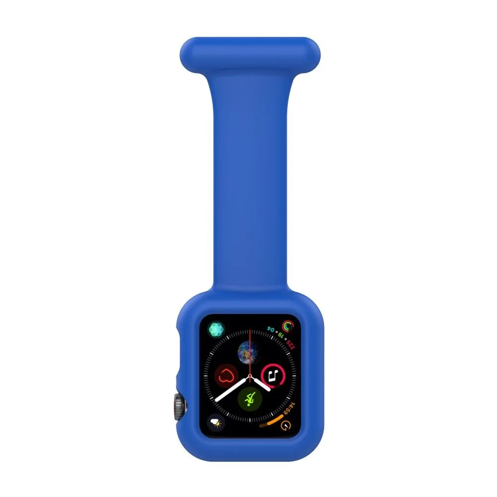 Apple Watch (41mm) simple silicone watch strap - Blue