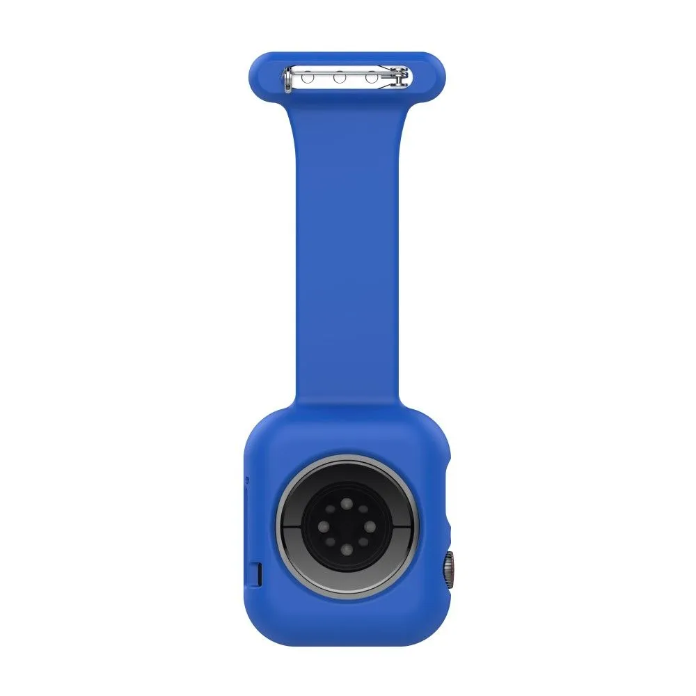 Apple Watch (41mm) simple silicone watch strap - Blue