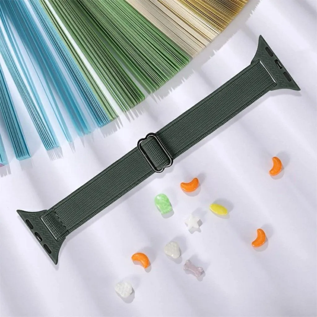 Apple Watch 42mm - 44mm nylon watch strap - Army Green