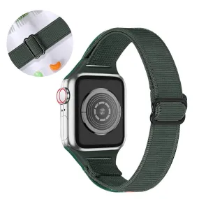 Apple Watch 42mm - 44mm nylon watch strap - Army Green