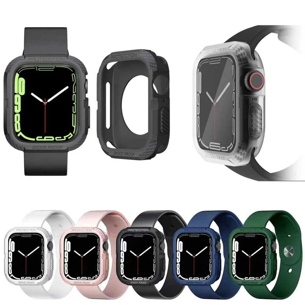 Apple Watch (45mm) TPU cover - White