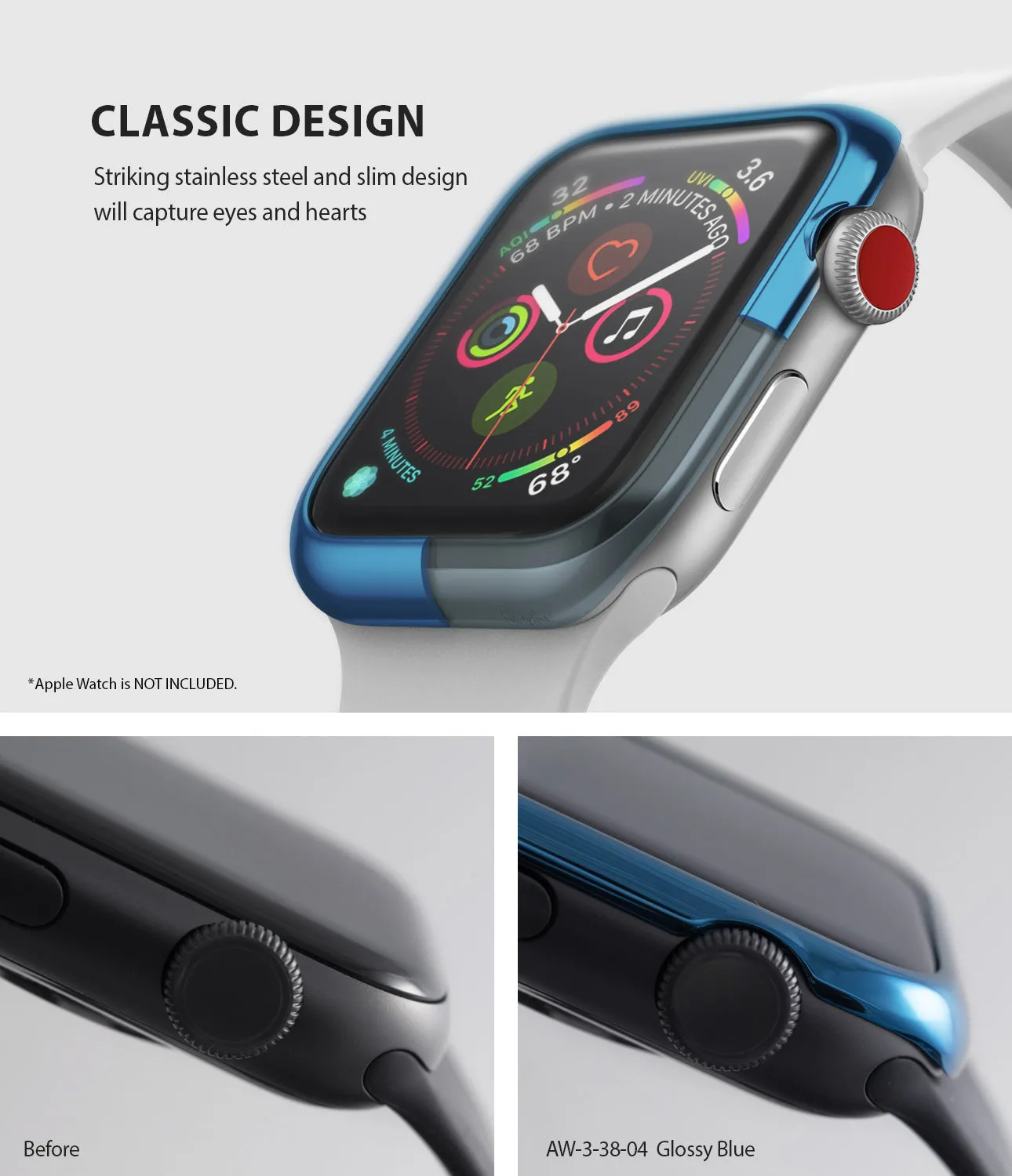 Apple Watch Series 3 / 2 / 1 (38mm) | Bezel Styling