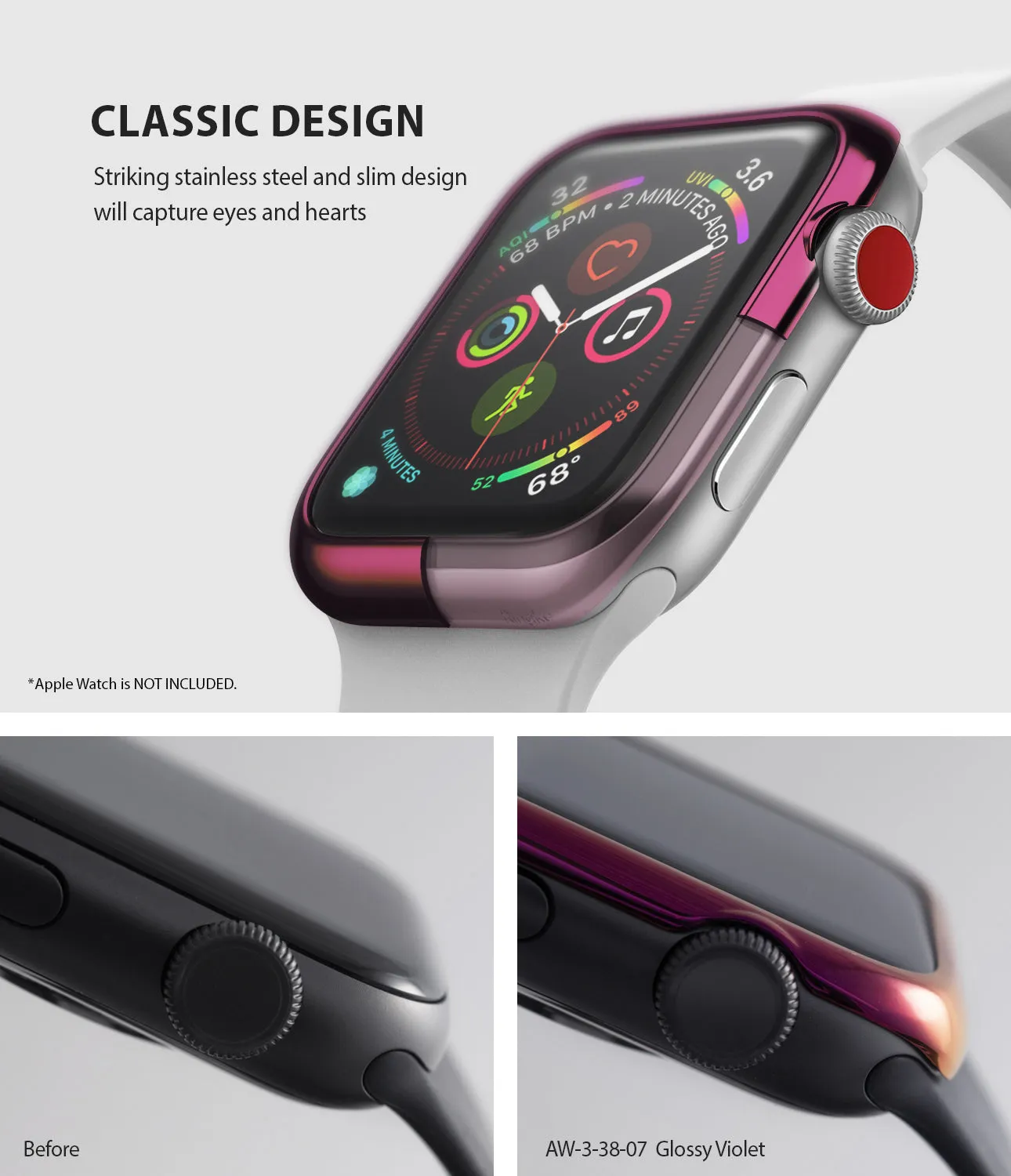 Apple Watch Series 3 / 2 / 1 (38mm) | Bezel Styling