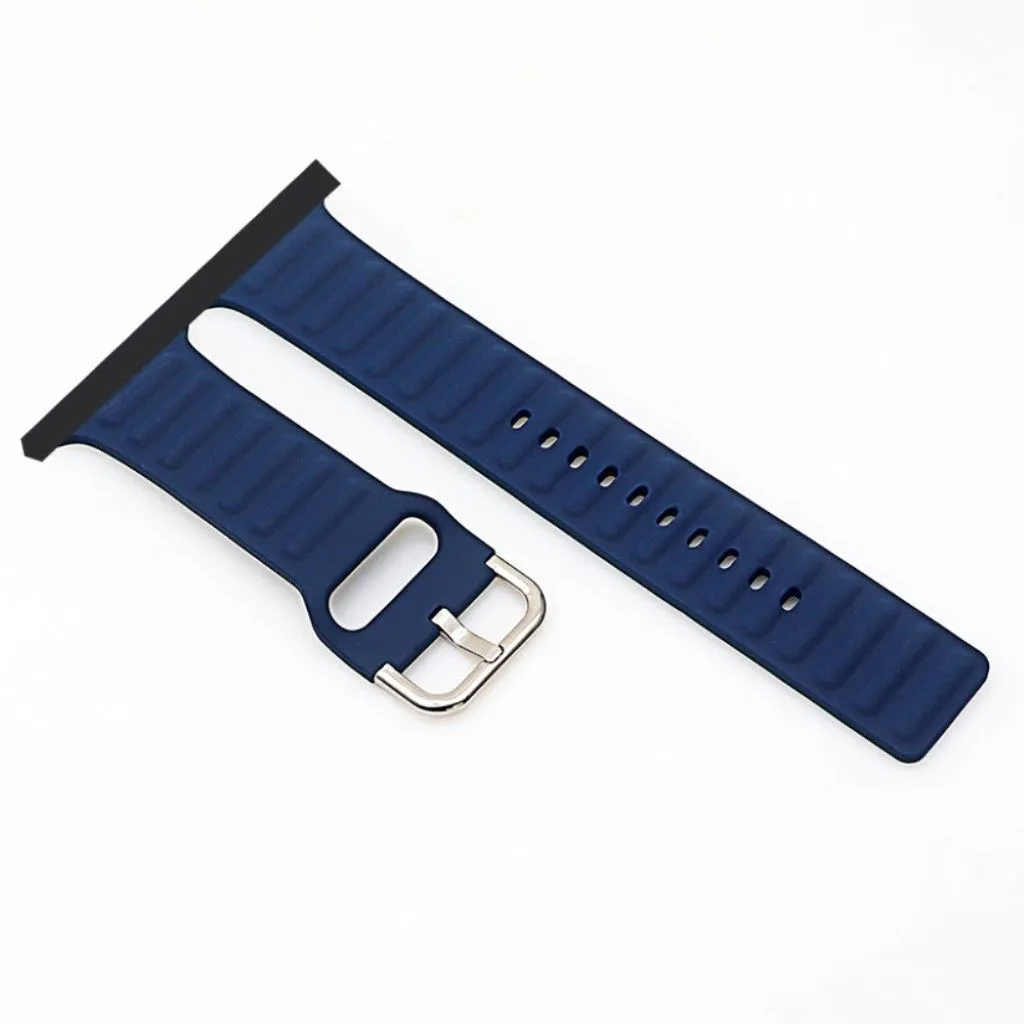 Apple Watch Series 6 / 5 40mm cool style silicone watch band - Midnight Blue