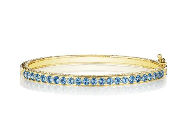 Aquamarine Bangle