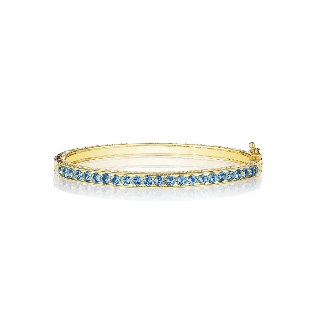 Aquamarine Bangle