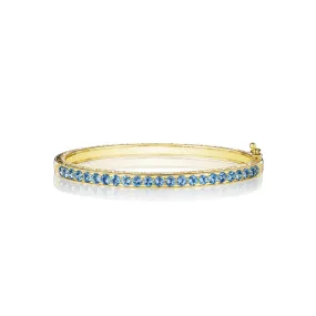 Aquamarine Bangle