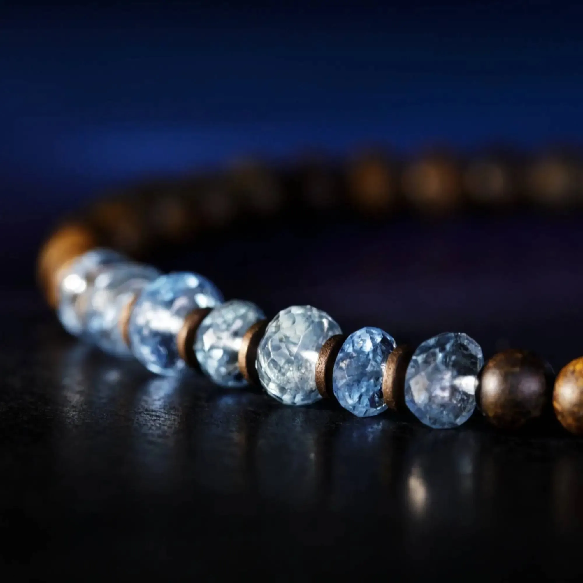 Aquamarine Bracelet VI (3-5mm)