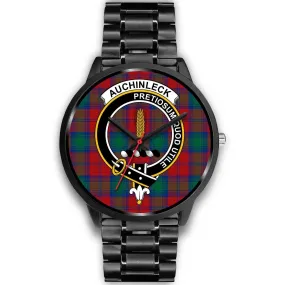 Auchinleck Clan Badge Tartan Black Watch