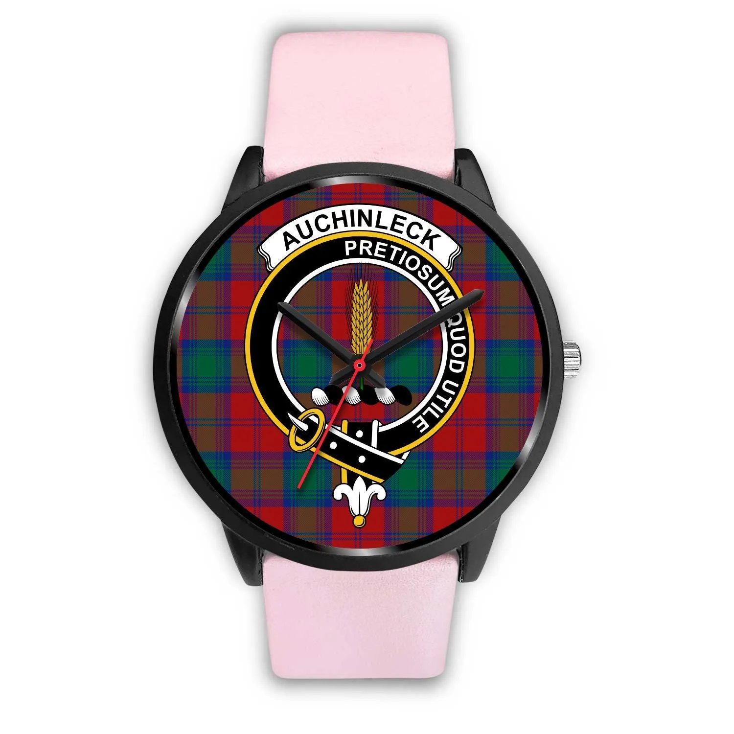 Auchinleck Clan Badge Tartan Black Watch