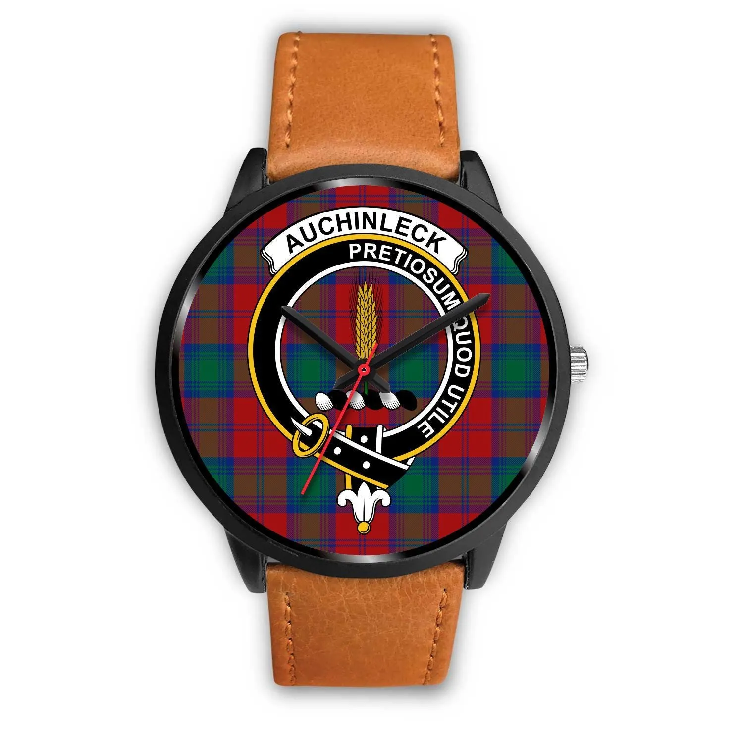 Auchinleck Clan Badge Tartan Black Watch