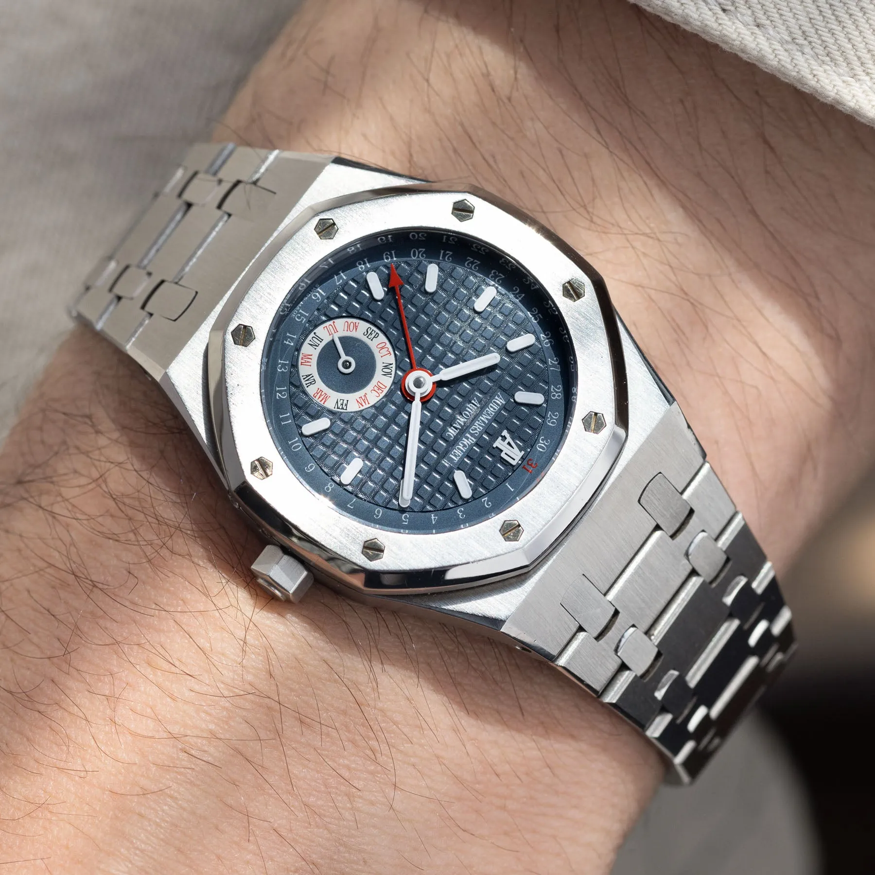 Audemars Piguet Royal Oak Quantieme Annuel 25920ST Blue Dial