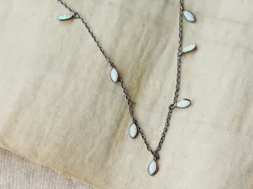 Australian Opal Drop Necklace