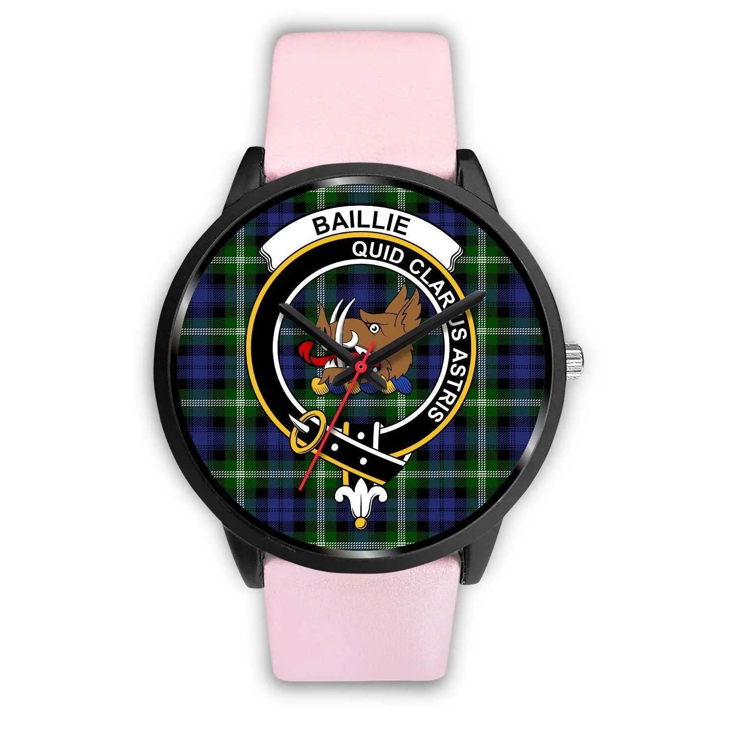 Baillie Modern Clan Badge Tartan Black Watch