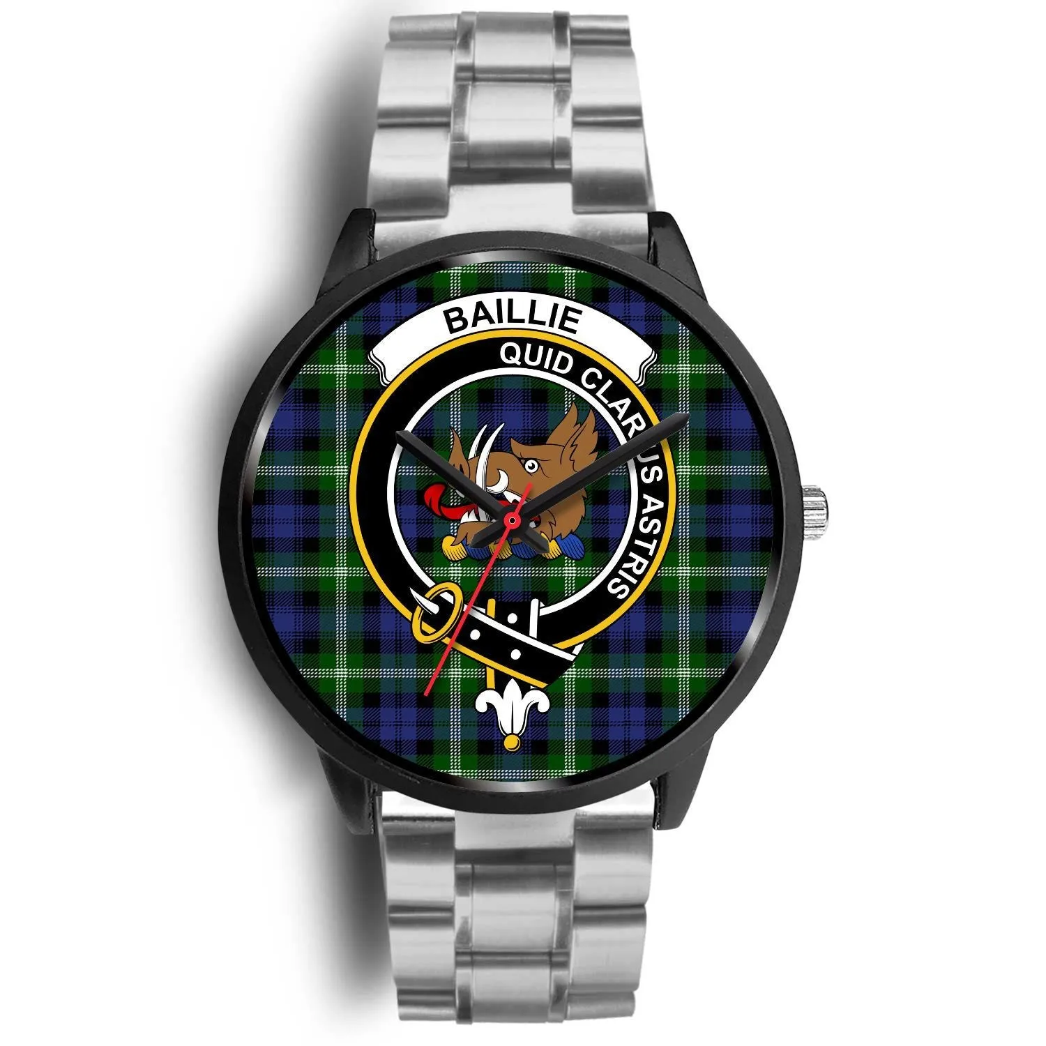 Baillie Modern Clan Badge Tartan Black Watch