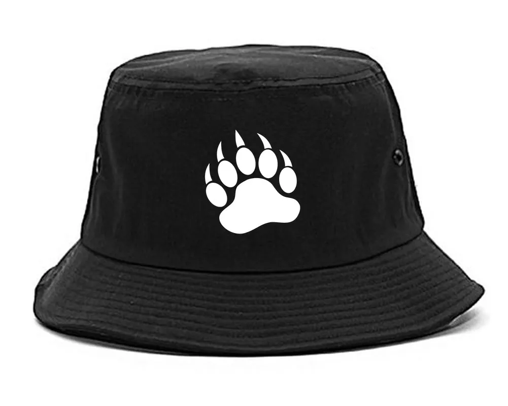 Bear Paws Chest Mens Bucket Hat