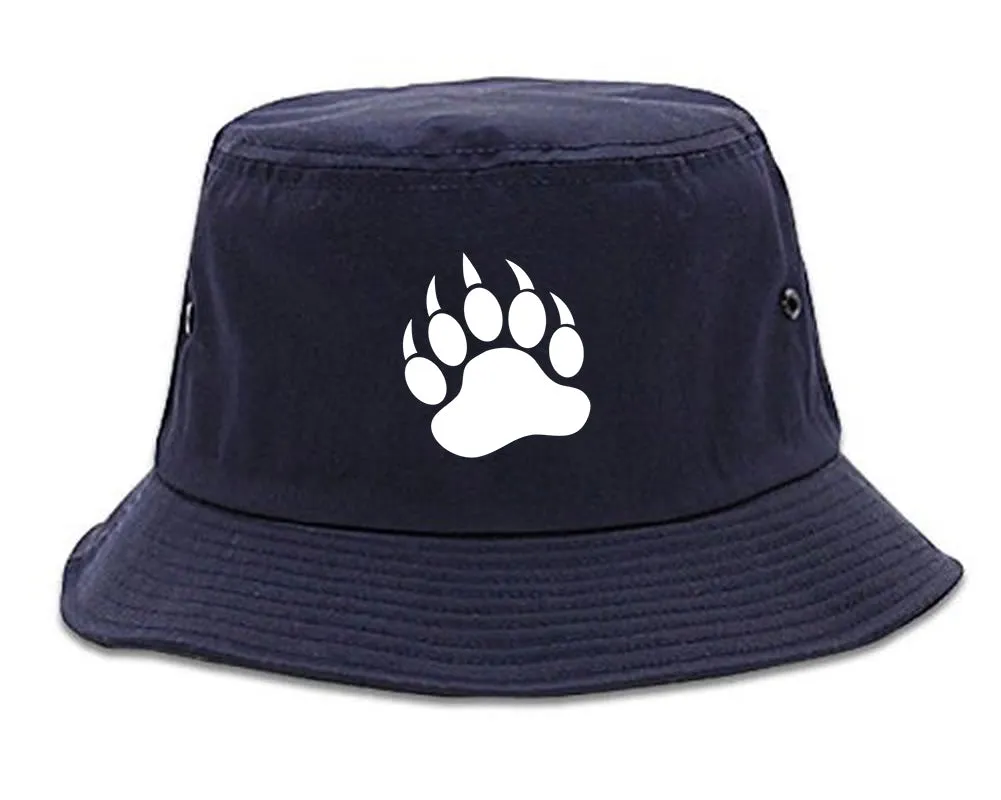 Bear Paws Chest Mens Bucket Hat