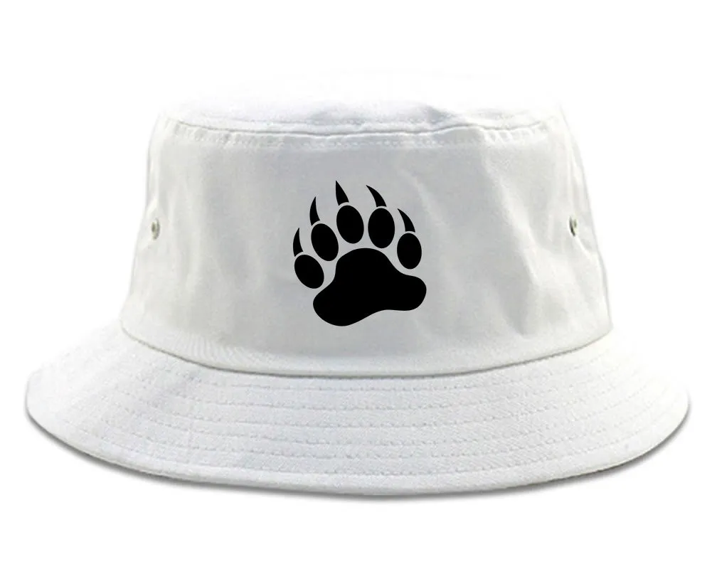 Bear Paws Chest Mens Bucket Hat