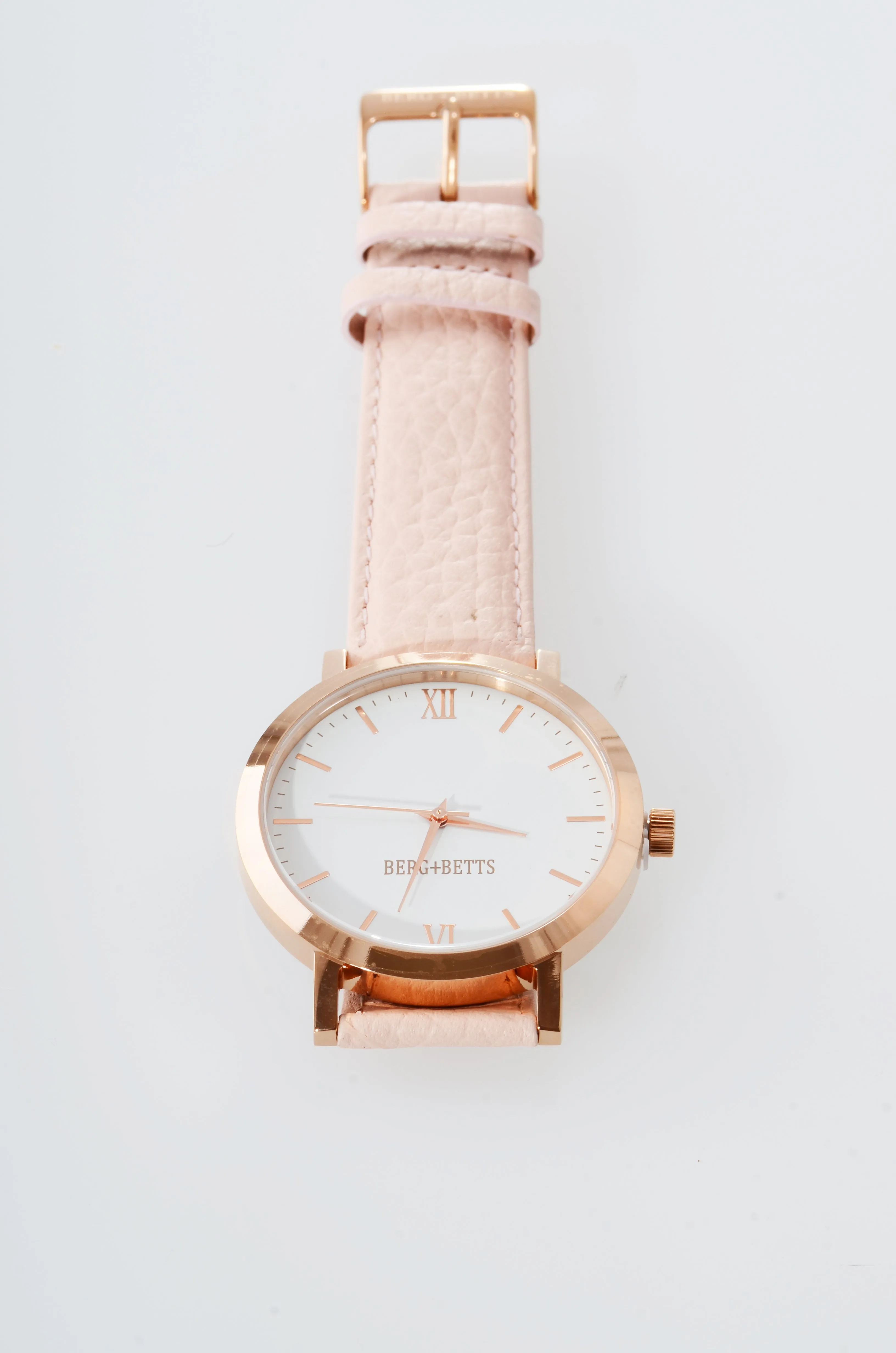 BERG BETTS Watch Original Rose Gold and Blush