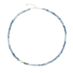 Blue Sky & Silver Linings Necklace | Available to ship January 14, 2025