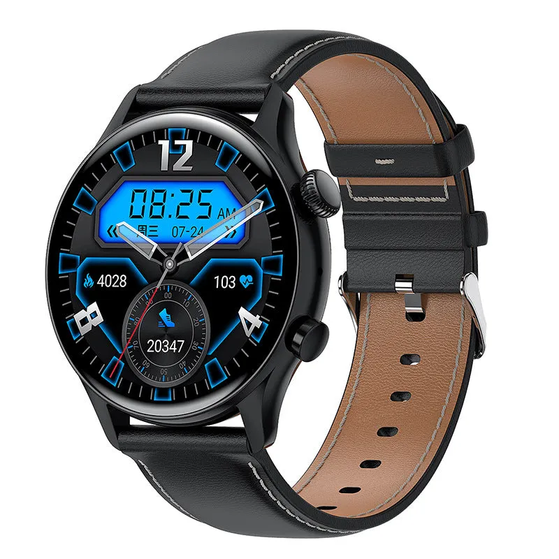 Bluetooth Calling Watch Heart Rate Blood Pressure Blood Oxygen Monitoring NFC Offline Payment