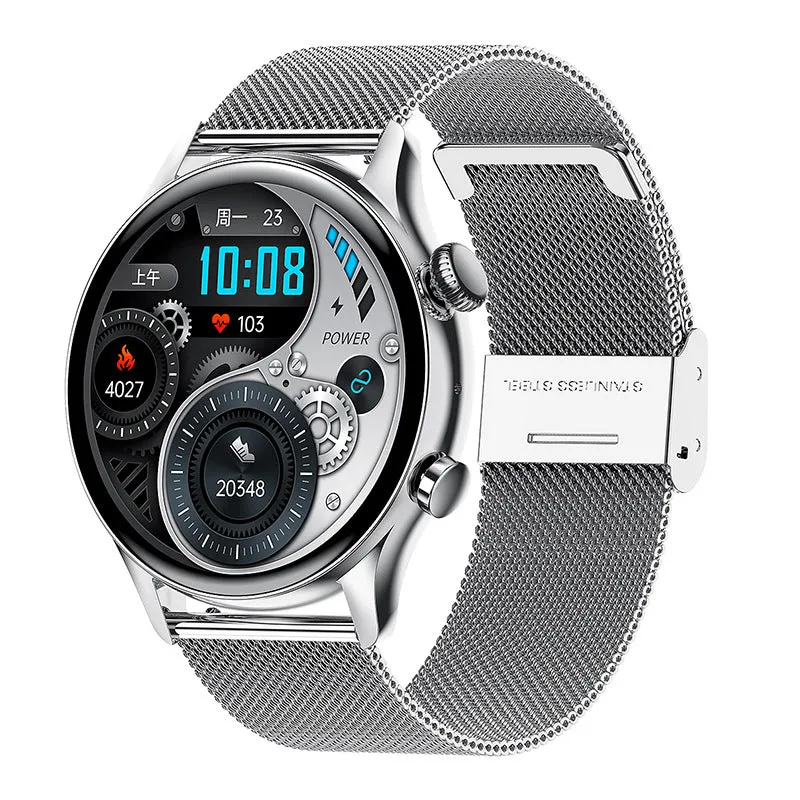 Bluetooth Calling Watch Heart Rate Blood Pressure Blood Oxygen Monitoring NFC Offline Payment