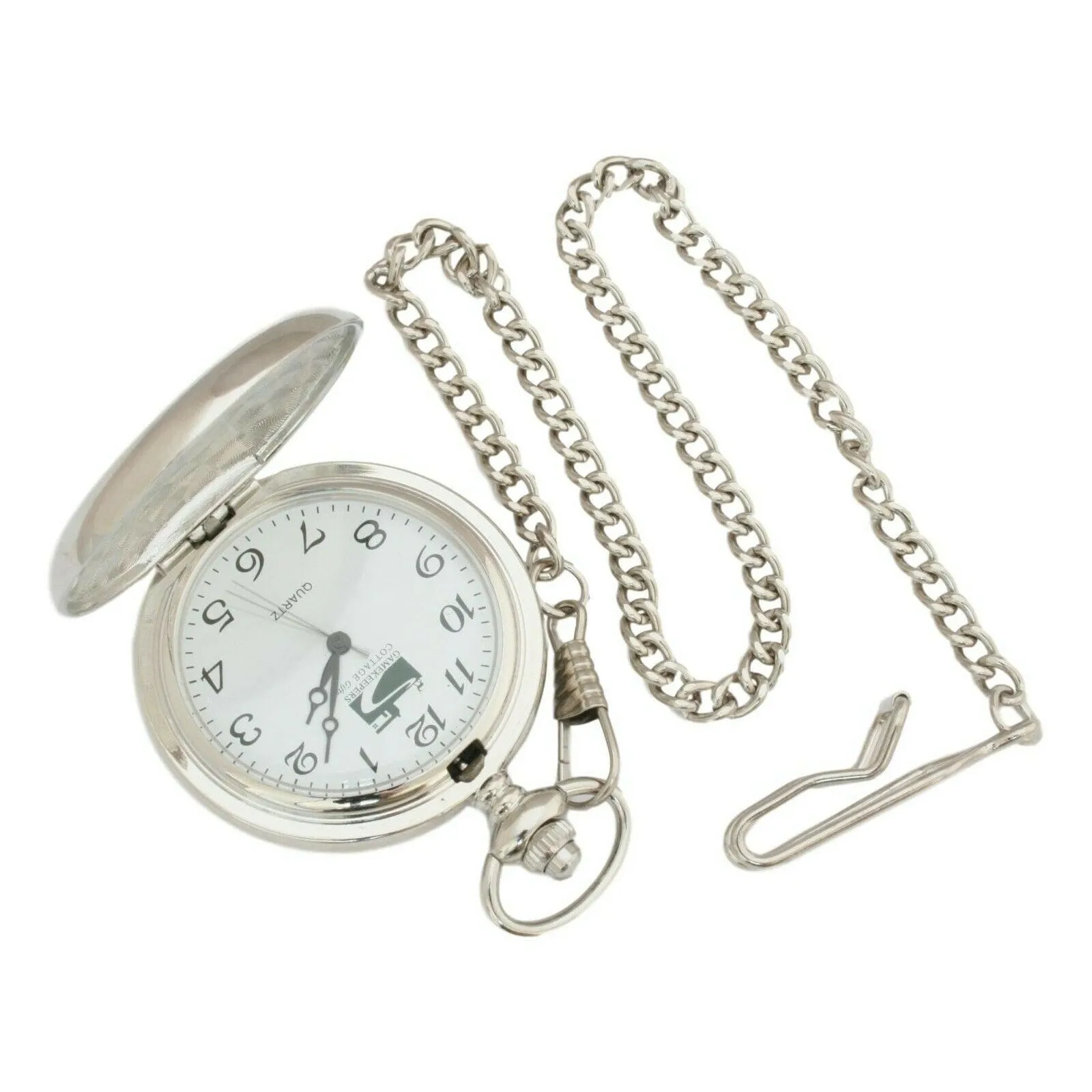 Boxing Hares Pocket Watch With Presentation Box