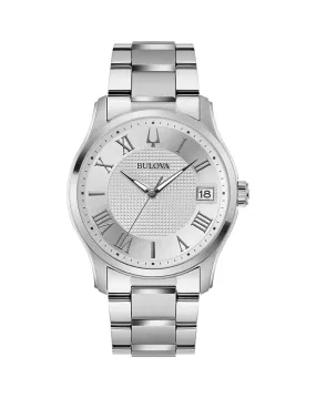 Bulova - Classic Gents Quartz Stainless Steel Strap