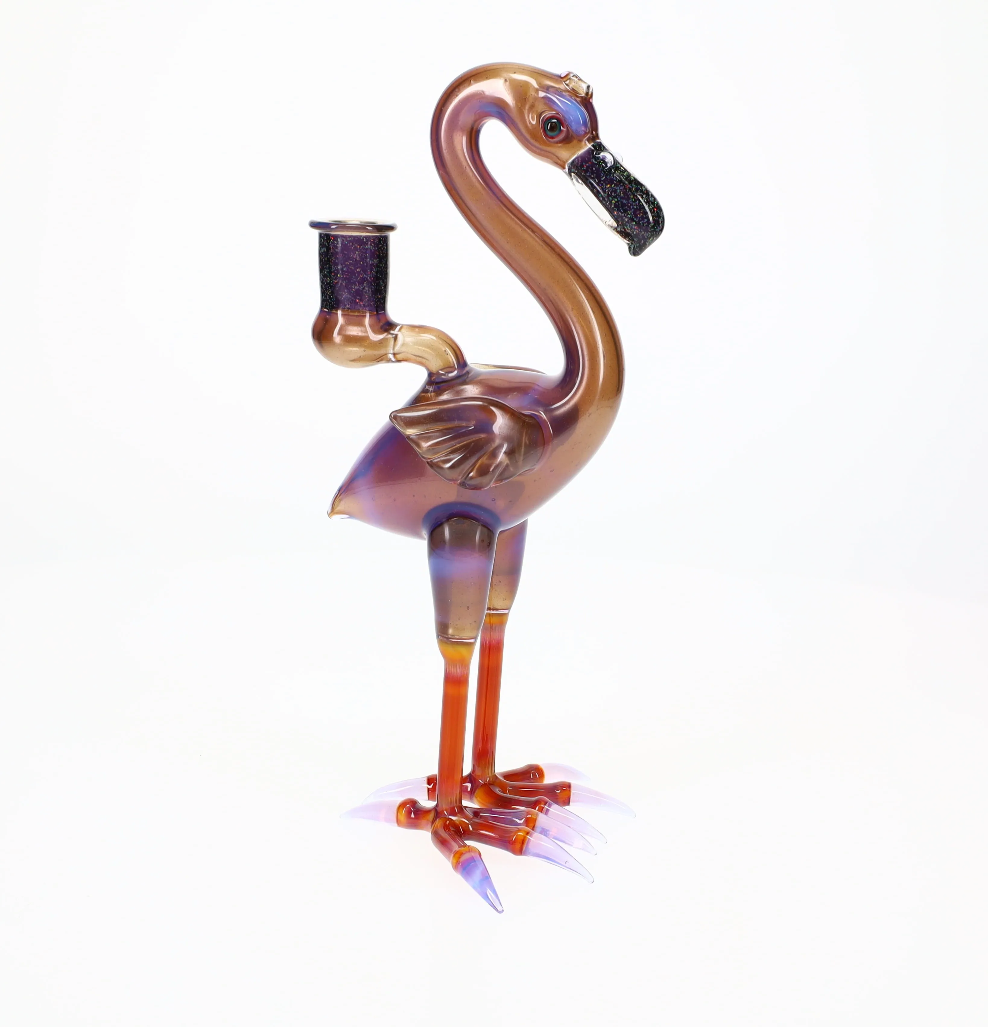 Burtoni Glass Metallic Flamingo