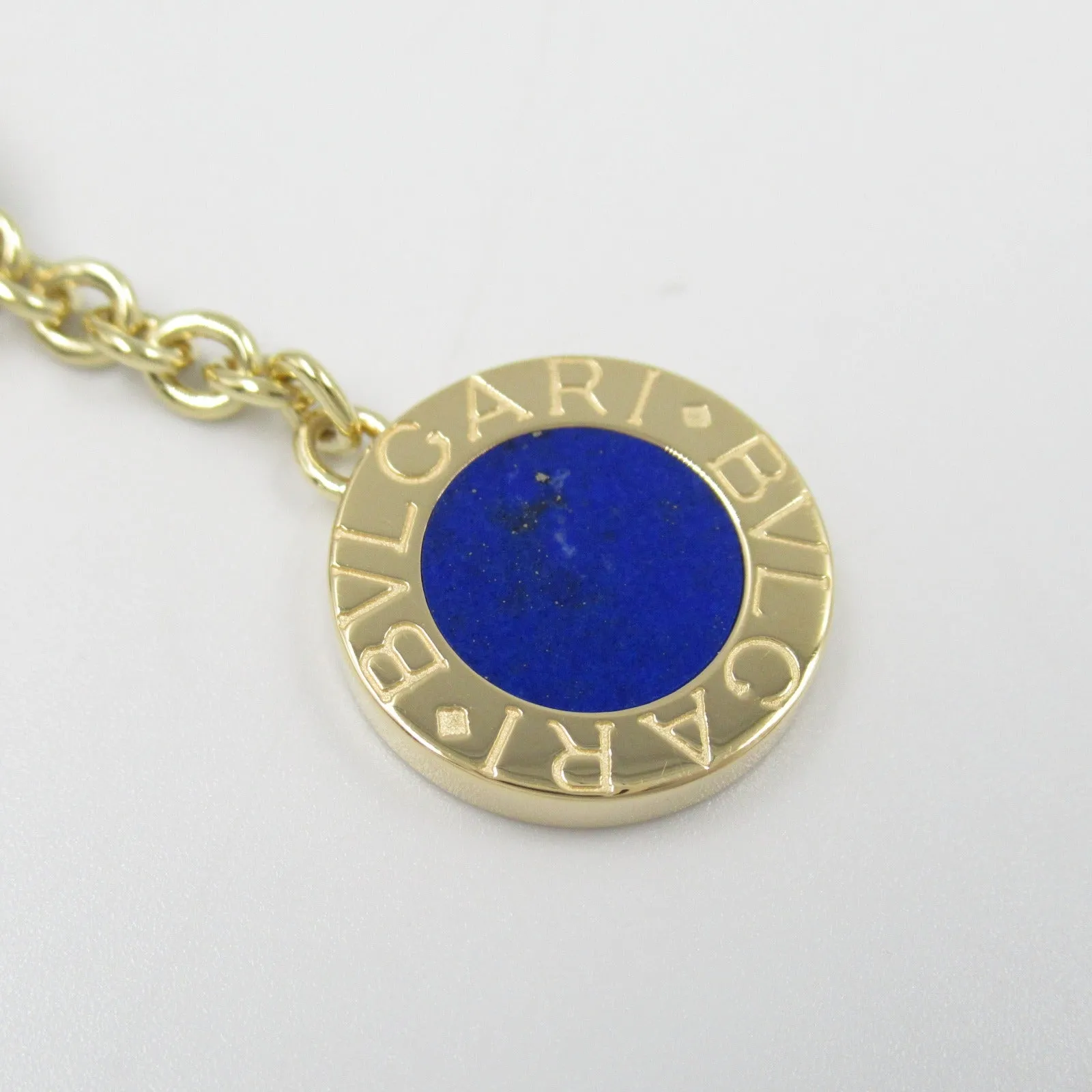 Bvlgari Lapis Lazuli Necklace K18 Yellow Gold