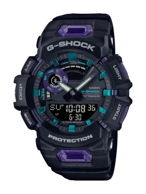 Casio G Shock Black and Purple Watch GBA900-1A6