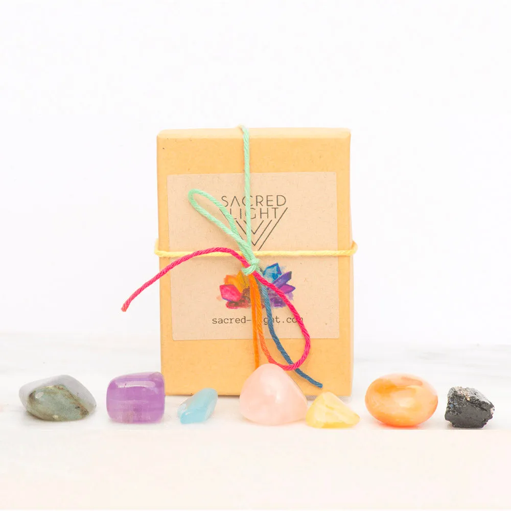 Chakra Alignment Small Gem Stone Set