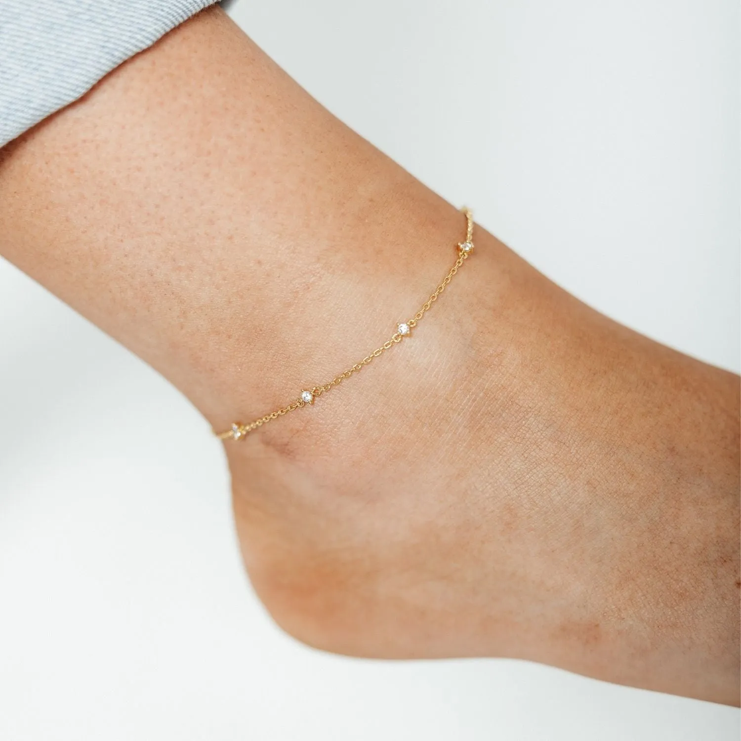 Christina Anklet (Gold)