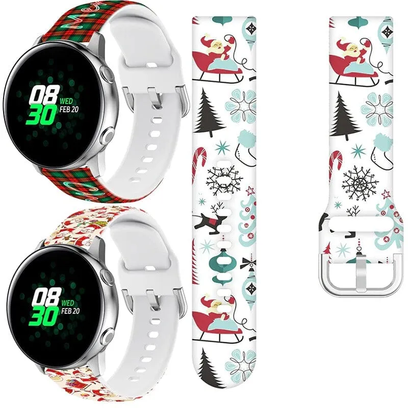 Christmas Watch Straps compatible with the Huawei Watch Fit 3