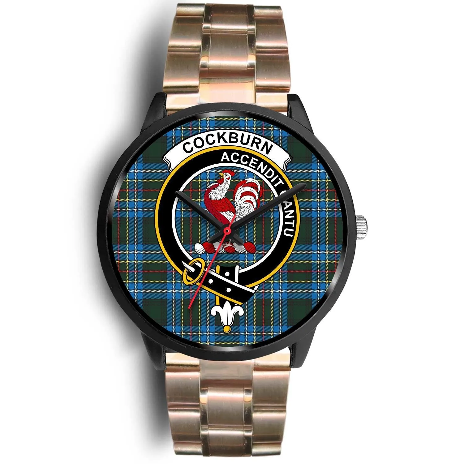 Cockburn Modern Clan Badge Tartan Black Watch