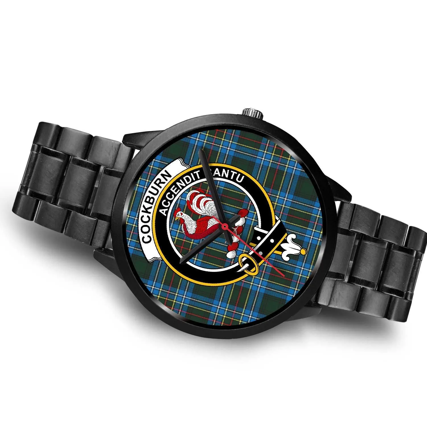 Cockburn Modern Clan Badge Tartan Black Watch