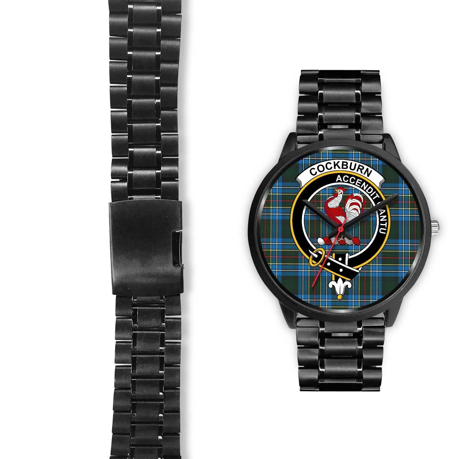 Cockburn Modern Clan Badge Tartan Black Watch