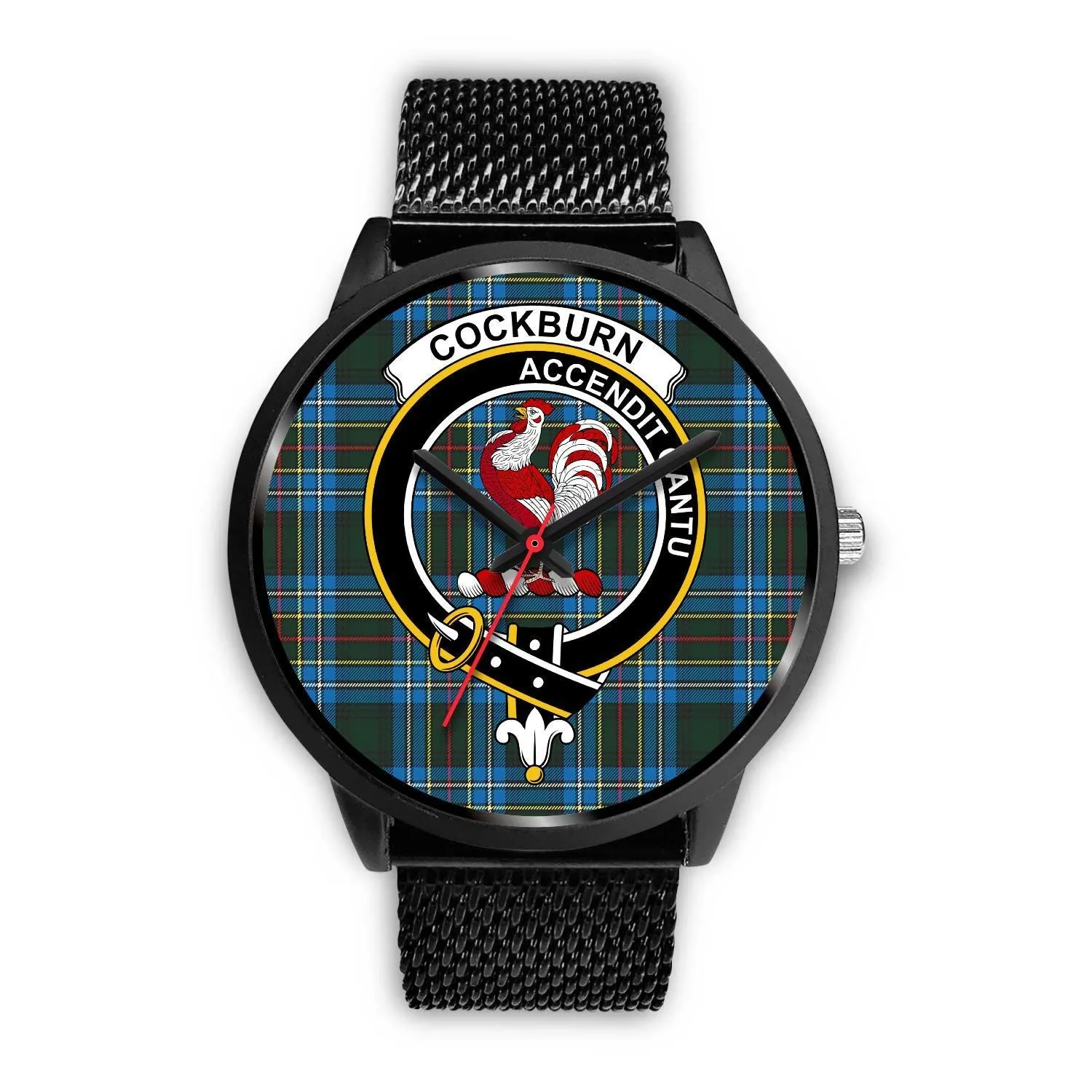 Cockburn Modern Clan Badge Tartan Black Watch