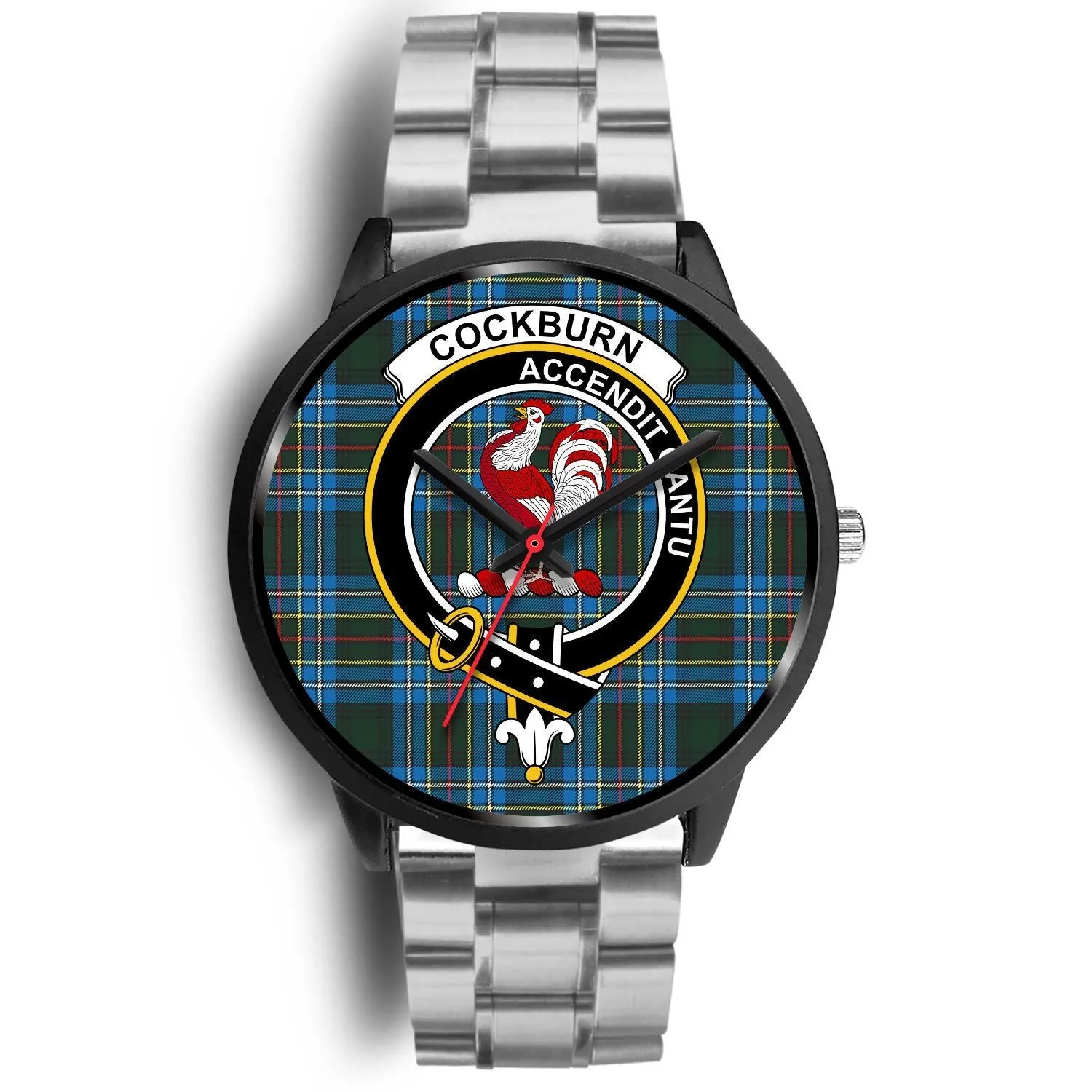 Cockburn Modern Clan Badge Tartan Black Watch